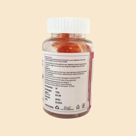 Me Wise Probiotics Gummies (Orange)