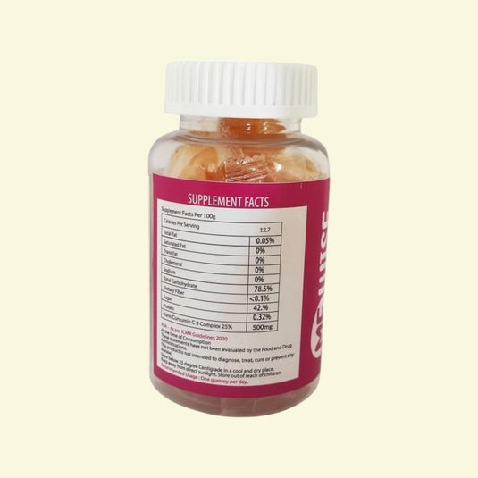 Me Wise Curcumin Gummies (Mango)