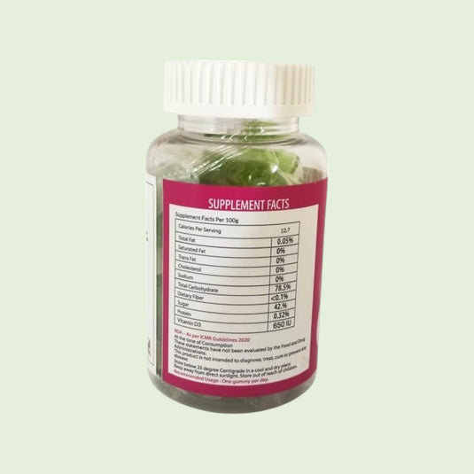 Me Wise Vitamin D3 Gummies (Blueberry)