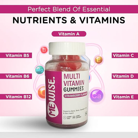 Me Wise Multivitamin Gummies (Strawberry)