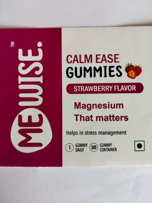 Meno Wise Calm Ease Gummies (Strawberry)