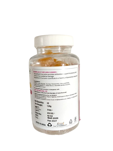 Me Wise Boswellia & Curcumin Gummies (Mango)