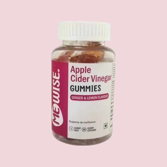 Me Wise Apple Cider Vinegar Gummies (Ginger-lemon)