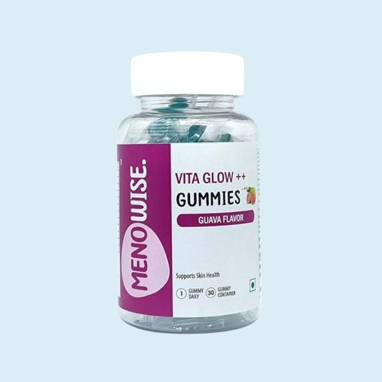 Meno Wise Vita Glow ++ Gummies (Guava)