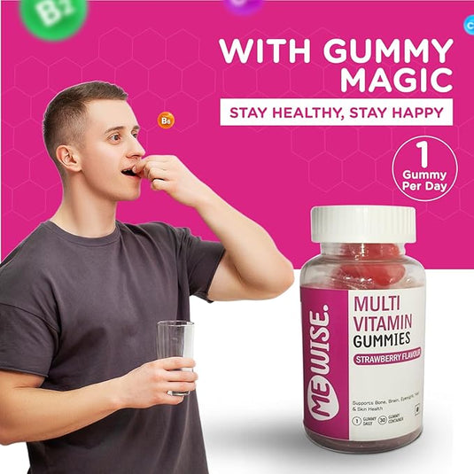 Me Wise Multivitamin Gummies (Strawberry)