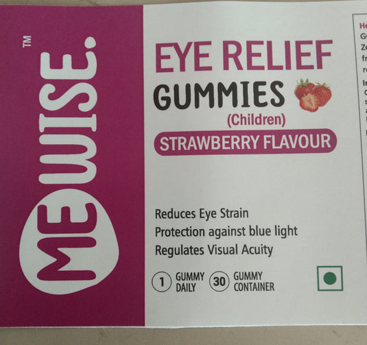 Me Wise Eye Relief Gummies Children (Strawberry)