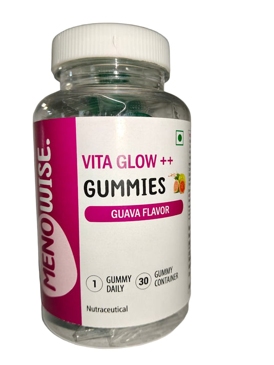 Meno Wise Vita Glow ++ Gummies (Guava)