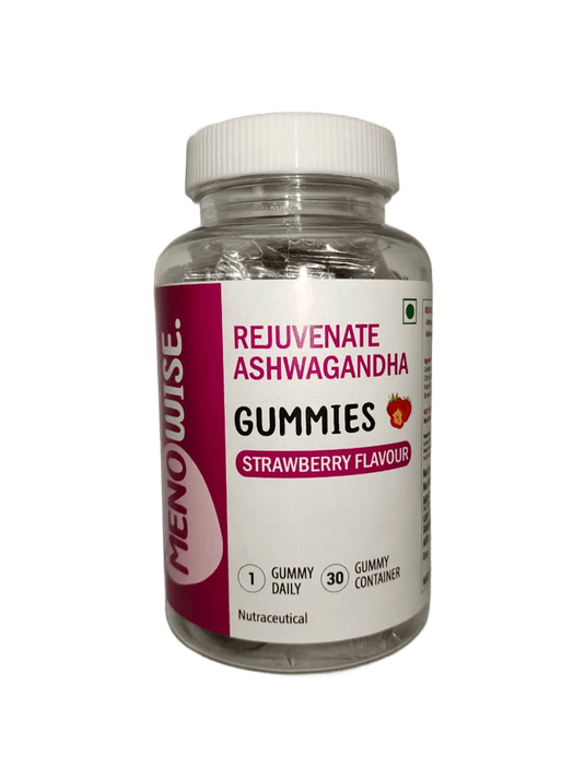 Meno Wise Rejuvenate Ashwagandha Gummies (strawberry)