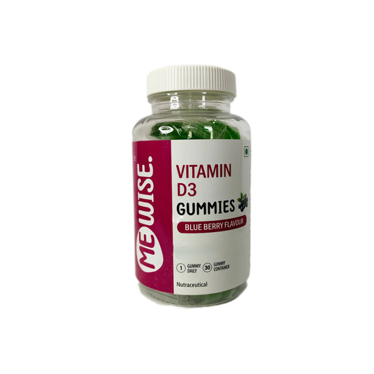 Me Wise Vitamin D3 Gummies (Blueberry)